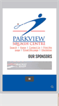 Mobile Screenshot of parkviewsquash.co.za